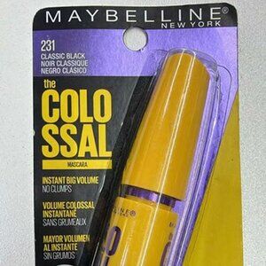 Maybelline The Colossal Mascara 231 Classic Black 9X Volume New